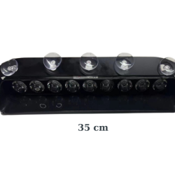 Flaş led çakarlı 27w 9 led kırmızı-mavi 8 fonksiyonlu  / LAPA175-1