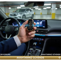 Jetta Metalize anahtar kabı Jetta uyumlu anahtar kılıfı e.m