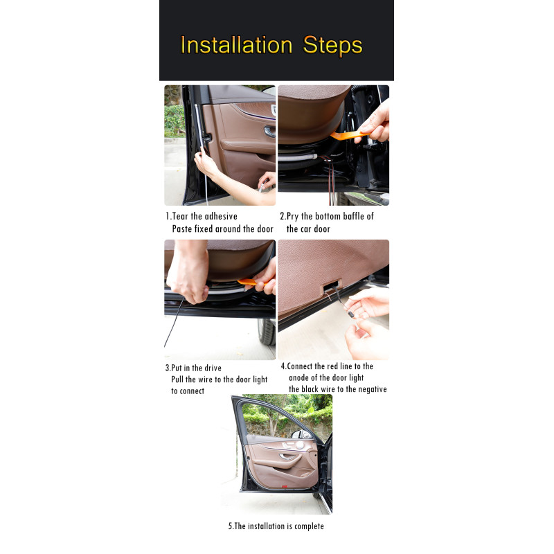 Space Oto Kapı uyarı ışığı ve gündüz ledi