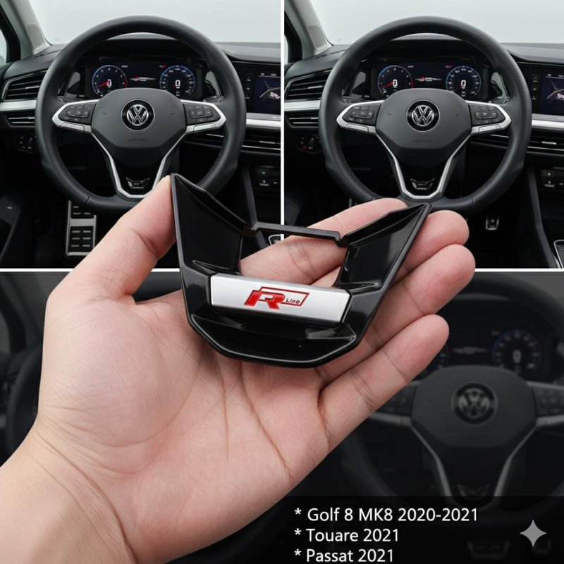 Kırmızı R-Line Direksiyon Logosu