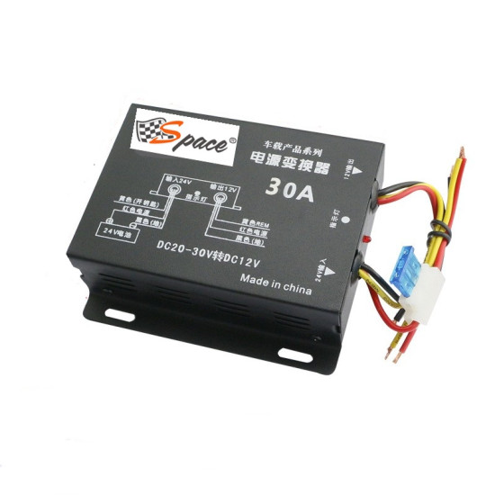 Konvertör çevirici 24-12V 30 Amper Araç içi çevirici