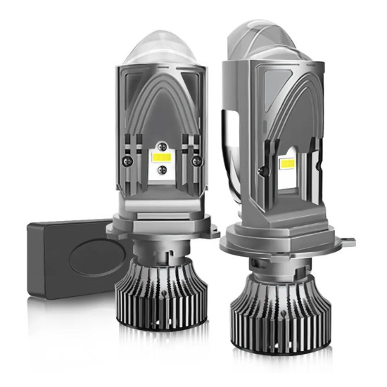 Led far ampulü beyaz  H4 50w 12v 22000Lm csp chip lens canbus / LAAM979