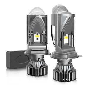 Led far ampulü beyaz  H4 50w 12v-60v 22000Lm csp chip lens / LAAM979-1