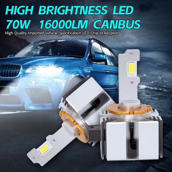 D1S Led far ampulü D1S/R 70W 16000LM 6000K Beyaz CANBUS 12V / LAAM926-tk D1S Led far ampulü D1S/R 70W 16000LM 6000K Beyaz CANBUS 12V / LAAM926-tk