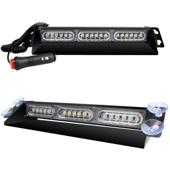 Led Lamba 13 fonksiyonlu çakar lamba 18 led 12-30v sarı