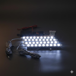 Led Lamba 4x9 ledli panjur içi Modlu lamba Sarı -Beyaz 24V