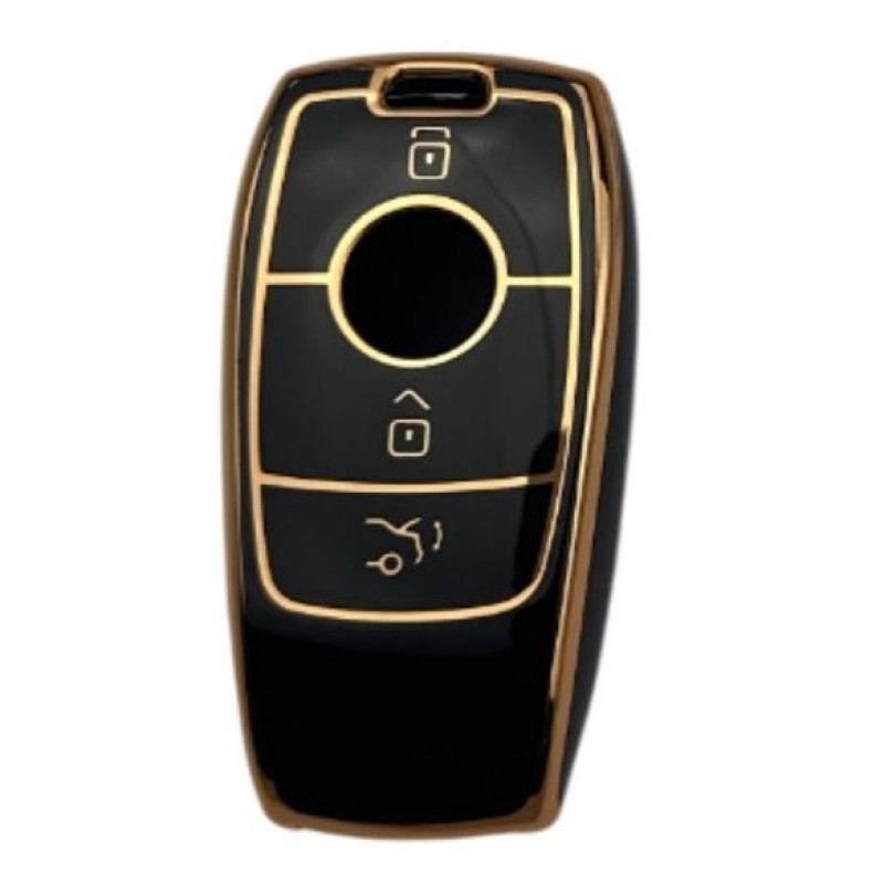 Metalize anahtar kabı Benz E-C serisi uyumlu / SYPD81-3