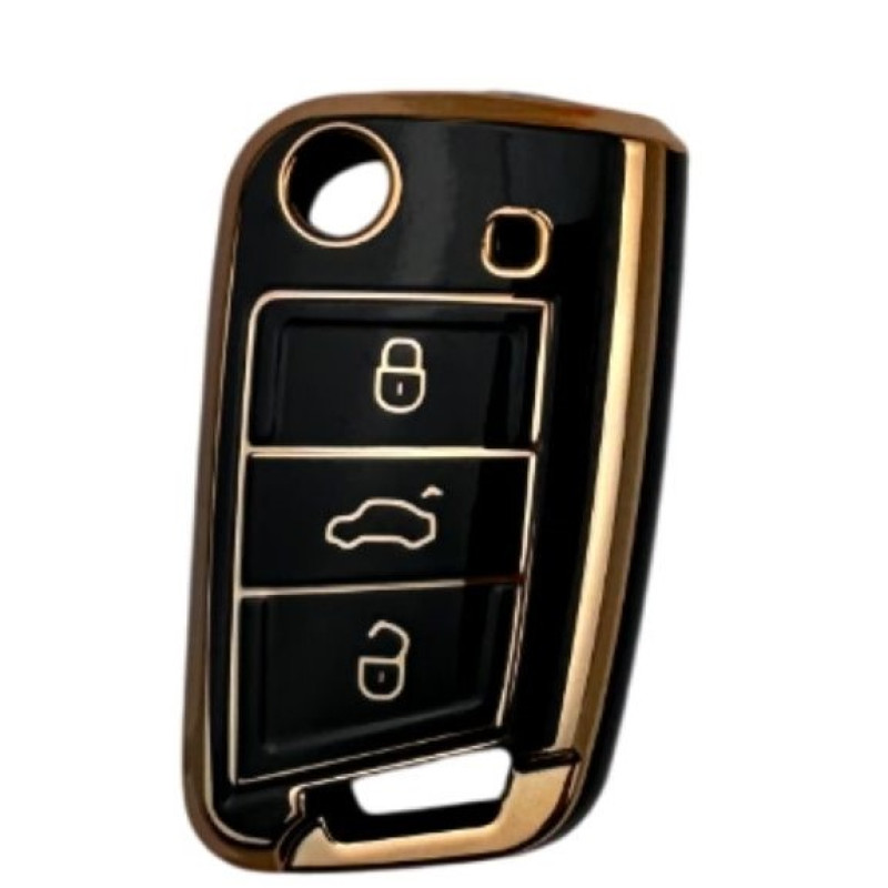 Metalize anahtar kabı Golf 7 uyumlu / SYPD81-10