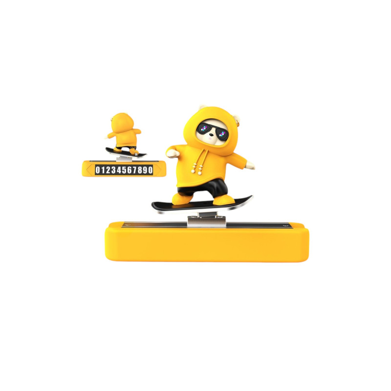 Numaratör aksesuar panda sarı-beyaz / ICSE29-2