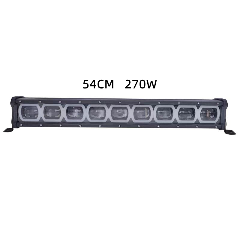 Space Offroad sis lambası Güçlü Işık 54cm beyaz-amber angelli  12-32v  270w adet