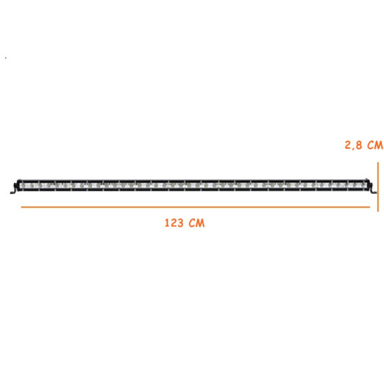 Offroad Sis Lambası 113 cm 120W Beyaz 12-24V / LASS261 Offroad Sis Lambası 113 cm 120W Beyaz 12-24V / LASS261