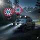 Offroad sis lambası 17 powerledli(Güçlü Işık) İkili set 51Watt 12-48v