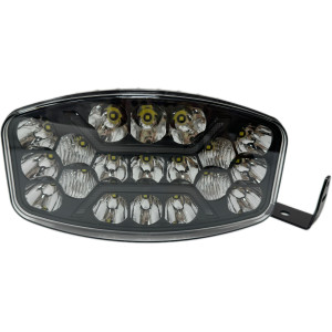 Offroad sis lambası 24.6 x 14 x 8.8cm beyaz-amber gündüz ledli adet  /  LASS375