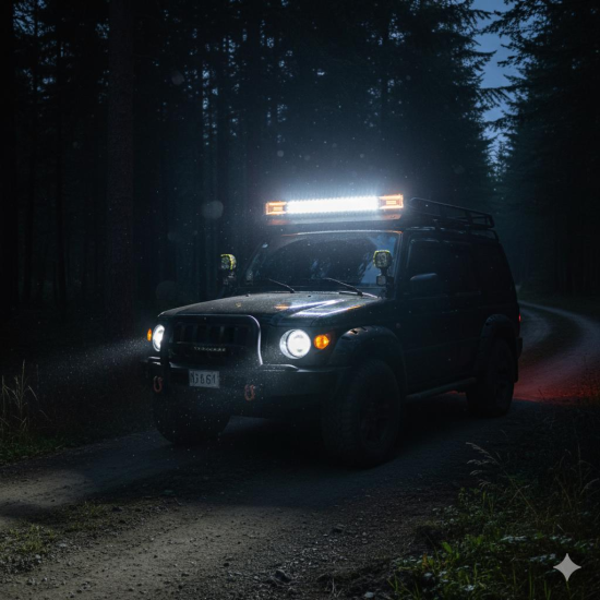 Offroad sis lambası 52cm 90led Beyaz-amber 270w Farklı modlara sahip sis lambası Adet