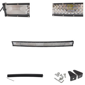 Space Offroad sis lambası 80cm  beyaz-amber çakarlı 135 led 405w eğimli adet / LASS292-1