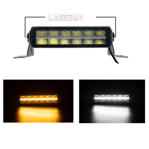 Space Offroad sis lambası 30,5 cm beyaz beyaz-sarı gündüz ledli 60w 12-36v / LASS361