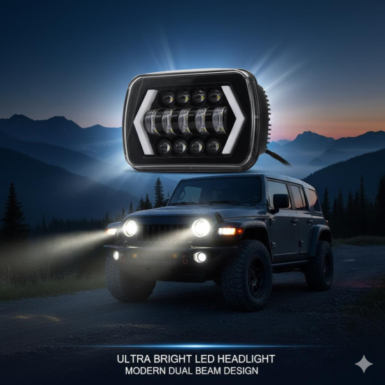 Offroad sis lambası beyaz, amber sinyal 60w 12-60v tek adet Premium tasarım