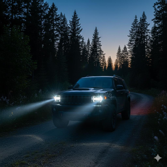 Offroad sis lambası beyaz, amber sinyal 60w 12-60v tek adet Premium tasarım