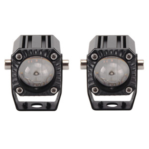 Space Offroad sis lambası 3.5cm beyaz-sarı 10w 12-80v set / LASS348