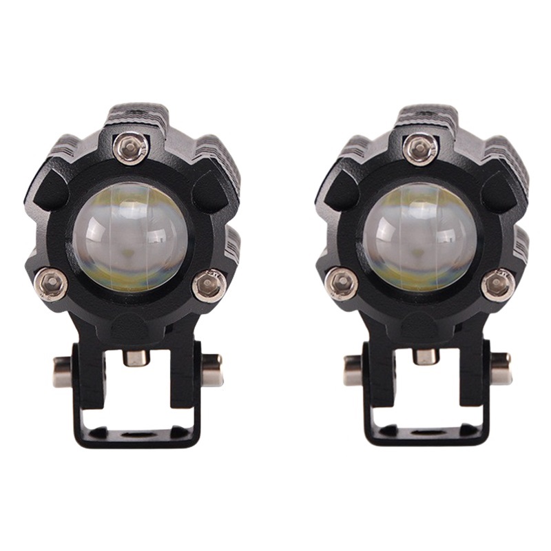 Space Offroad sis lambası 6.5 cm x 4.5cm 6.5cm beyaz-sarı 10w 12-80v set/ LASS347