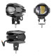 Space Offroad sis lambası 7x8.7x8.3cm sarı beyaz 18w+18w 12-60v set / LASS387 Space Offroad sis lambası 7x8.7x8.3cm sarı beyaz 18w+18w 12-60v set / LASS387