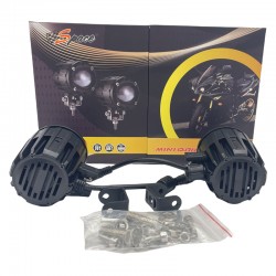 Space Offroad sis lambası 6.4 x 8.1 x 5.9 cm sarı-beyaz 12-60v set/  LASS367