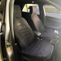 Oto Koltuk Minder 3'lü Hatchback Araçlar İçin Siyah / KLMNY70