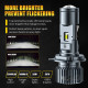 Premium led far ampulü lensli H4 16.000LM / LAAM958 Premium led far ampulü lensli H4 16.000LM / LAAM958