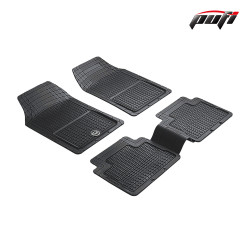 Pufi Premium Oto Paspas 100% Kauçuk Klasik Şaft Üstü Paspas HB (Siyah)