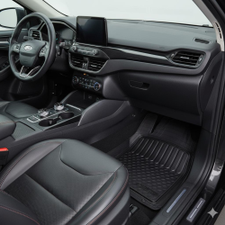 Pufi Tüm araçlarla uyumlu Oto Paspas 100% Kauçuk Premium Kalite - Siyah