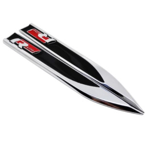 Siyah R-Line Çamurluk Logosu