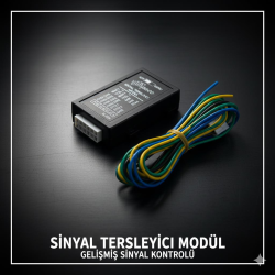 Sinyal tersleyici modül (sinyal aç-stop kapa)