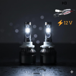 Space 12V H3 Beyaz Led Far Ampulü (4800LM)