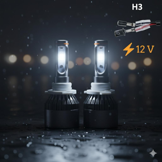 Space 12V H3 Led Far Ampulü (33W 3300LM)