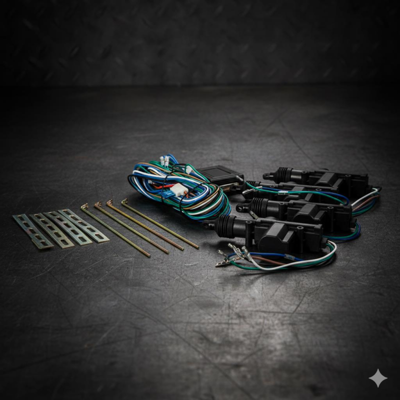 Space 12V Merkezi Kilit Sistemi Genel uyumluluk Full tesisat