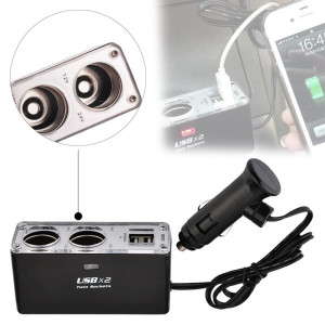 Space Çift USB'li Çoklu Çakmak Soketi