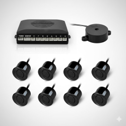 Space Ön-arka park sensörü ses ikazlı 8 sensörlü Premium