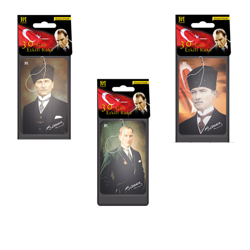 Space Asma Oto Kokusu - Atatürk Logolu