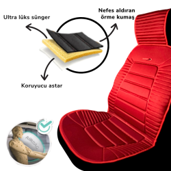 Space Bumerang Minder 2'li Set Kırmızı / KLMNY58