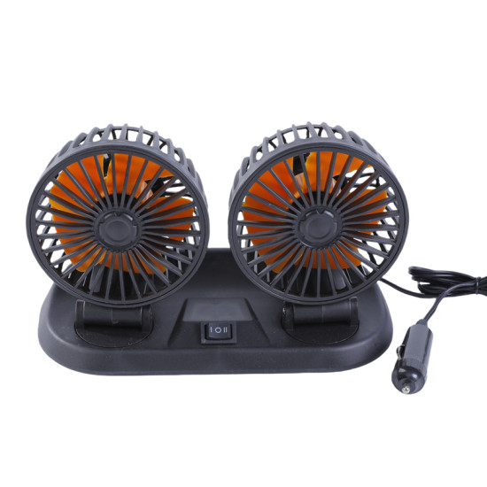 Space Çift Başlıklı 5 İnç Araç Fanı 12V / HAFA29 Space Çift Başlıklı 5 İnç Araç Fanı 12V / HAFA29