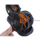 Space Çift Başlıklı 5 İnç Araç Fanı 12V / HAFA29 Space Çift Başlıklı 5 İnç Araç Fanı 12V / HAFA29