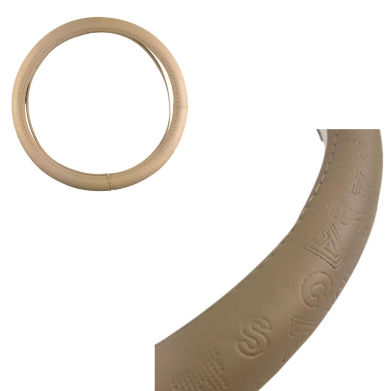 Space Bej 38cm Direksiyon Kılıfı