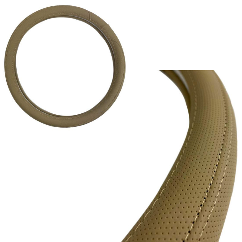 Space Bej 38cm Direksiyon Kılıfı