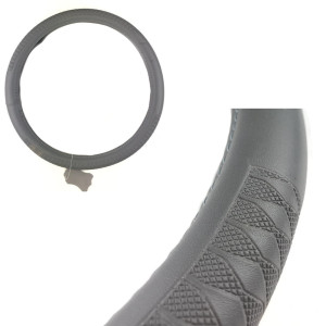 Space Gri 38cm Direksiyon Kılıfı