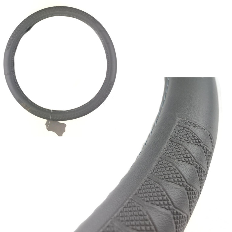 Space Gri 38cm Direksiyon Kılıfı