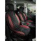 Space Elegance 5'li Koltuk Kılıfı Set Minder Siyah-Kırmızı / KLMNY547