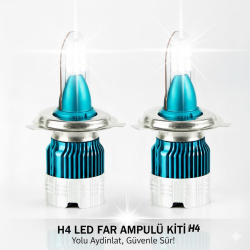 Space H4 Led Far Ampulü - Şimşek Etkili (4800LM)