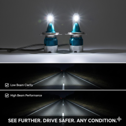 Space H4 Led Far Ampulü - Şimşek Etkili (4800LM)