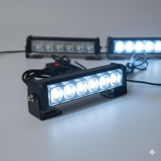 Space ikaz Lamba Power Ledli 4'lü Kırmızı-Beyaz/Mavi-Beyaz renk 12V Premium model