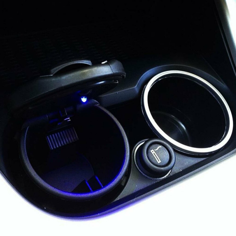 Space Işıklı Küllük - Yanmaz Plastik Şık Tasarım